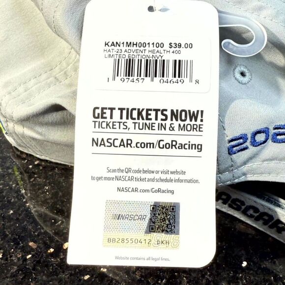 NASCAR Kansas Speedway 400 2023 Racing Adjustable Hat NEW - Picture 3 of 7